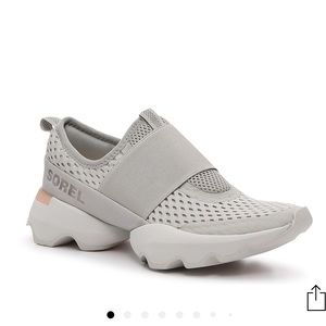 Sorel Kinetic Impact Strap Sneaker grey size 8